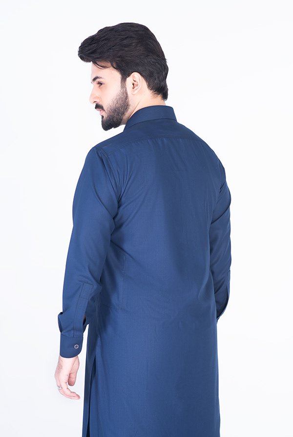 Navy Blue Shalwar Kameez